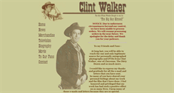 Desktop Screenshot of clintwalker.com