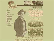 Tablet Screenshot of clintwalker.com